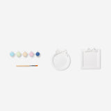 PAINT YOUR OWN JEWELLERY TRAY SET OF 2