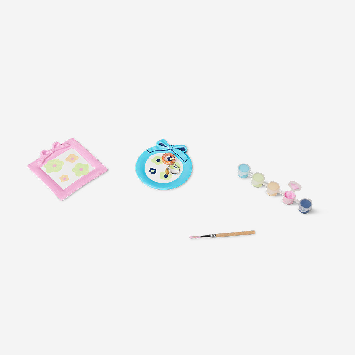 PAINT YOUR OWN JEWELLERY TRAY SET OF 2