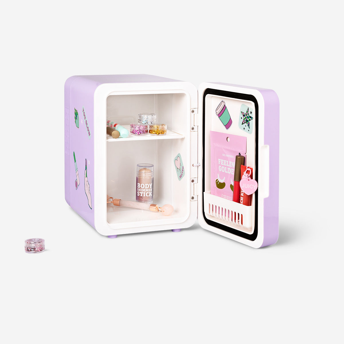 LED Işıklı Kozmetik Buzdolabı