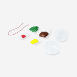DIY CHIRSTMAS BAUBLE W LIGHT CLAY TREE