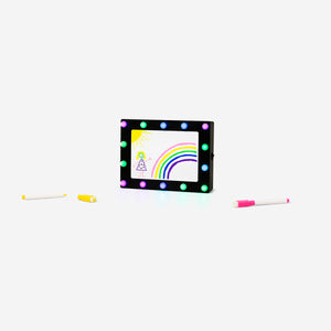 LIGHT BOX DRAWING WITH COLOR CHANGING BULBS