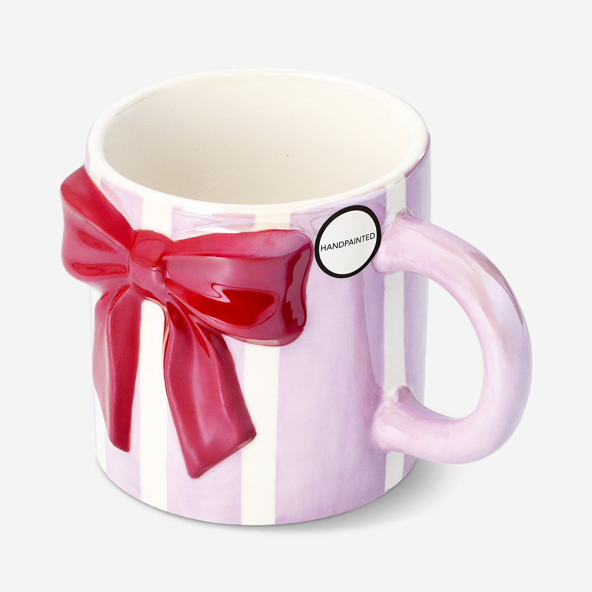 Fiyonk Detaylı Pembe Kupa