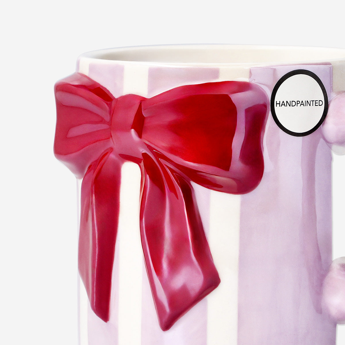 Fiyonk Detaylı Pembe Kupa