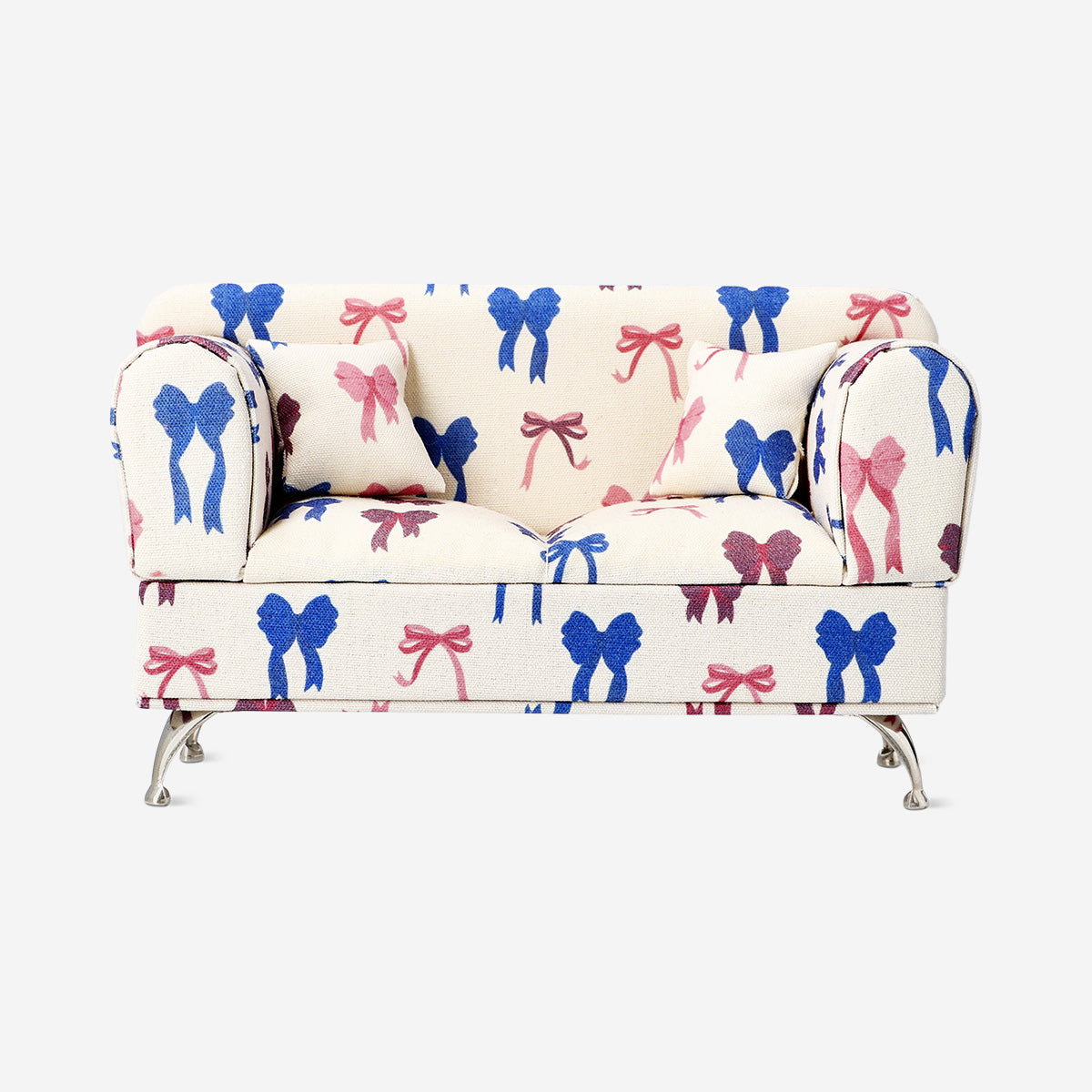 JEWELRY BOX COUCH COTTON 23,5X9,5X13CM PRINT RECYCLED