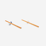 Kedi ve Balık Şeklinde 2'li Chopstick Tutacağı