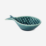 BOWL FOR SOYA FISH SHAPE SMALL GREEN REACTIVE