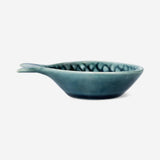 BOWL FOR SOYA FISH SHAPE SMALL GREEN REACTIVE