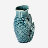 JUG FOR SOYA FISH SHAPE SMALL GREEN REACTIVE