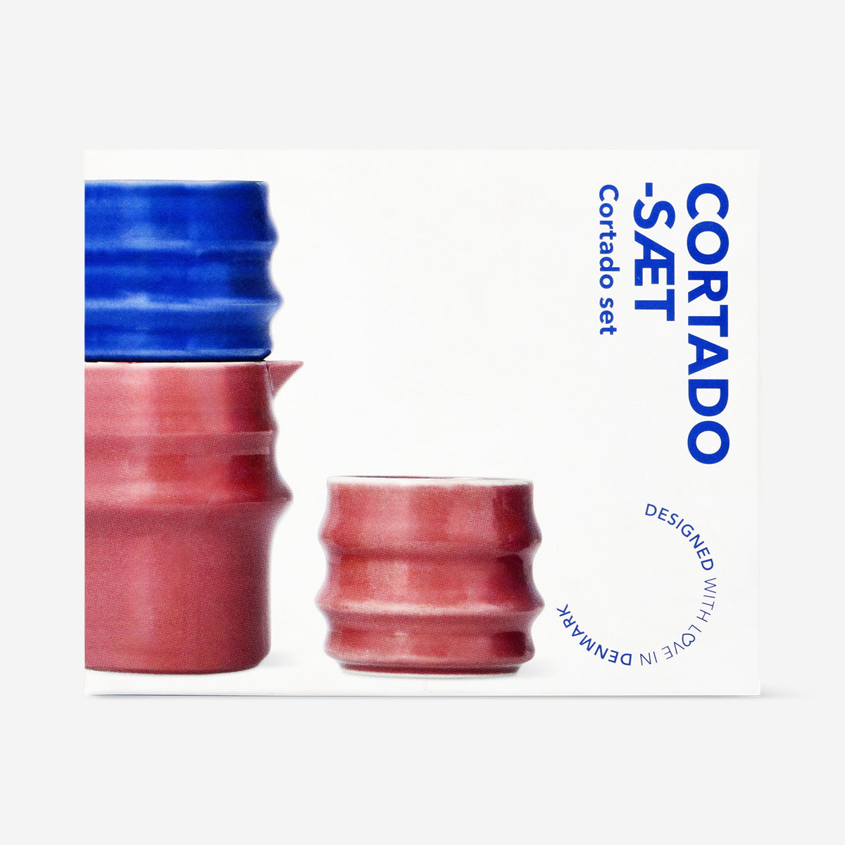 Çok Renkli Seramik Cortado Bardağı Seti