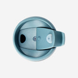 TO GO MUG SS WITH LID GREEN STRIPES SMALL