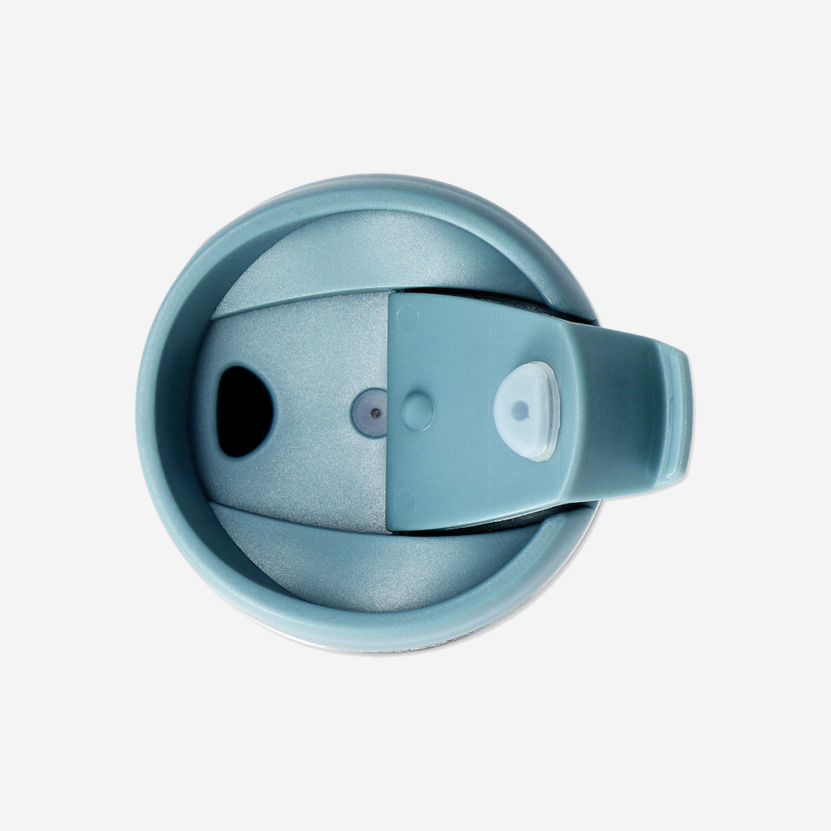 TO GO MUG SS WITH LID GREEN STRIPES SMALL