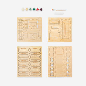 DIY COUNT DOWN FOR CHRISTMAS / PAINT YOUR OWN SANTA CALENDAR