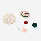 XMAS PUNCH NEEDLE KIT 2 PCS