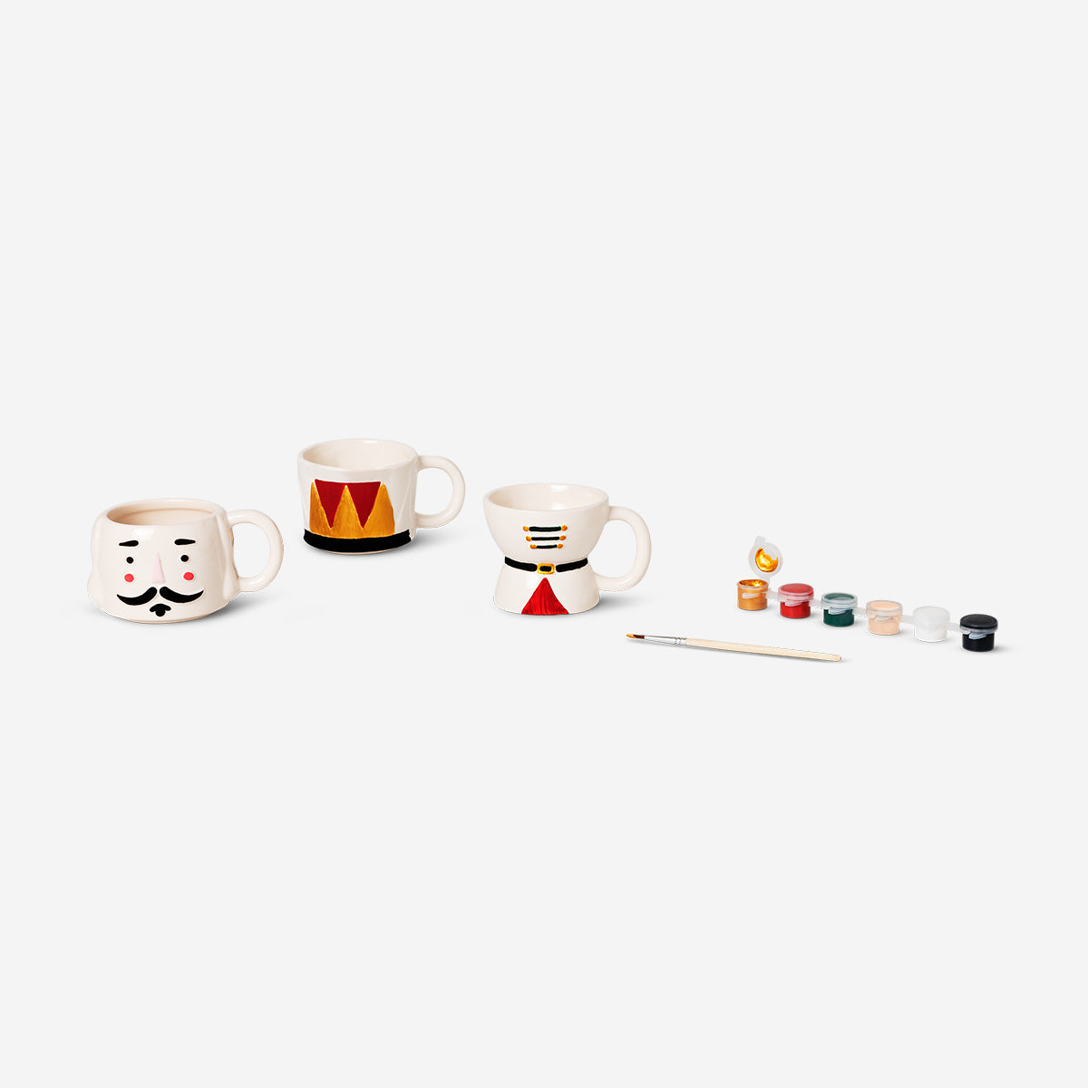 Kendin Yap Üst Üste Dizilen Kupa Seti