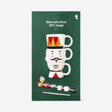 Kendin Yap Üst Üste Dizilen Kupa Seti