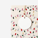 Işık Zinciri Desenli Hediye Çantası