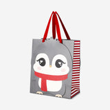 GIFT BAG SHAPED CUTE PENGUIN 26 x 20 CM