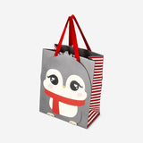 GIFT BAG SHAPED CUTE PENGUIN 26 x 20 CM