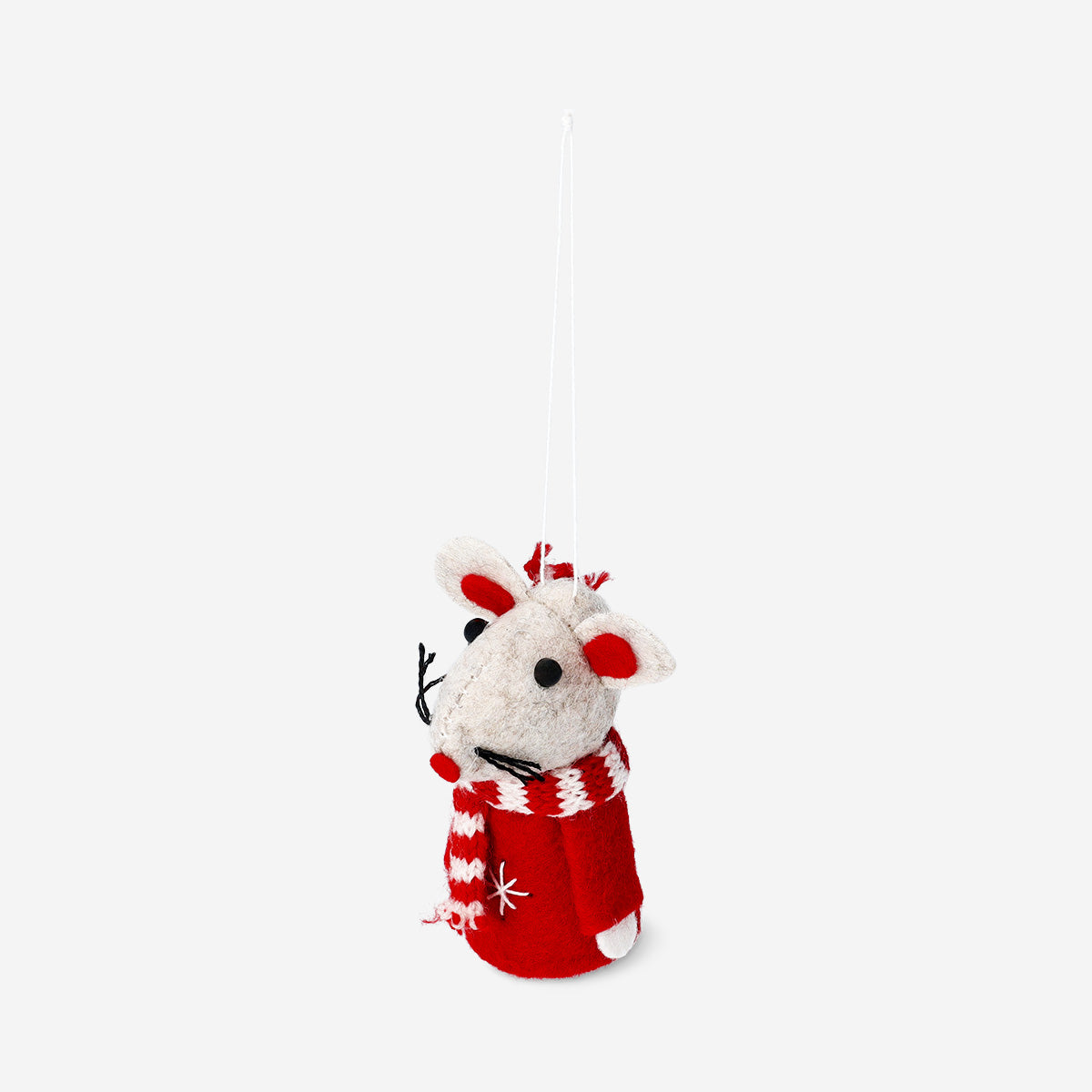MOUSE W SCARF RED SMALL