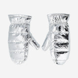 GLOVES PUFFY SILVER