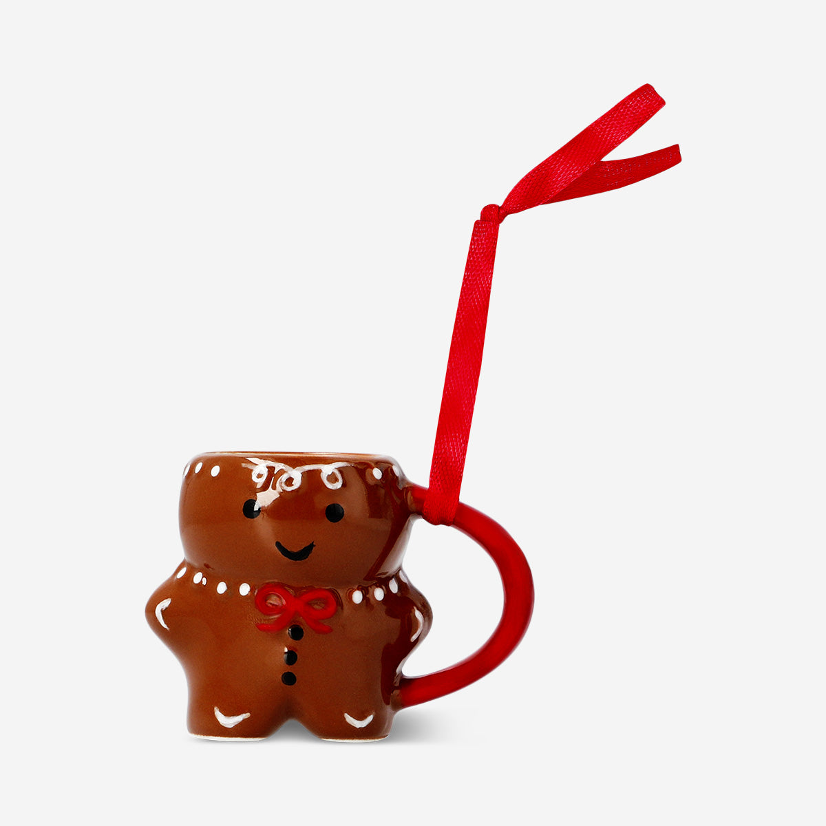 ORNAMENT MINI MUG GINGERBREAD MAN