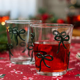 Yeşil Fiyonklu Cam Bardak