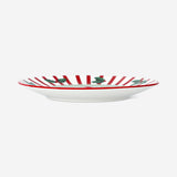 PLATE CERAMIC XMAS PRINT SMALL