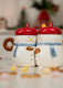 MUG WITH HANDLE 2 PCS SET SHAPED AS SNOWMAN