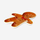 TRAY SERVING GINGERBREAD MAN SHAPE