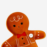 TRAY SERVING GINGERBREAD MAN SHAPE