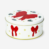 Fiyonk Desenli Büyük Metal Kutu