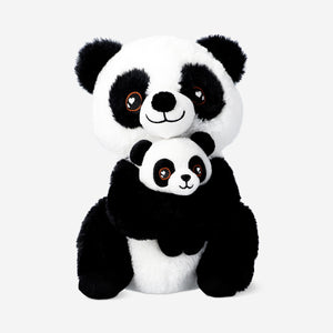 Anne Bebek Peluş Panda