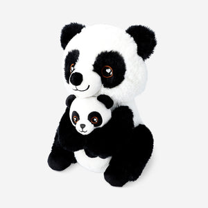 Anne Bebek Peluş Panda