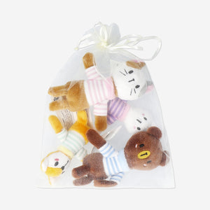 Mini Peluş Oyuncak Aile