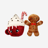 Peluş Kurabiye Adam ve Sıcak Çikolata