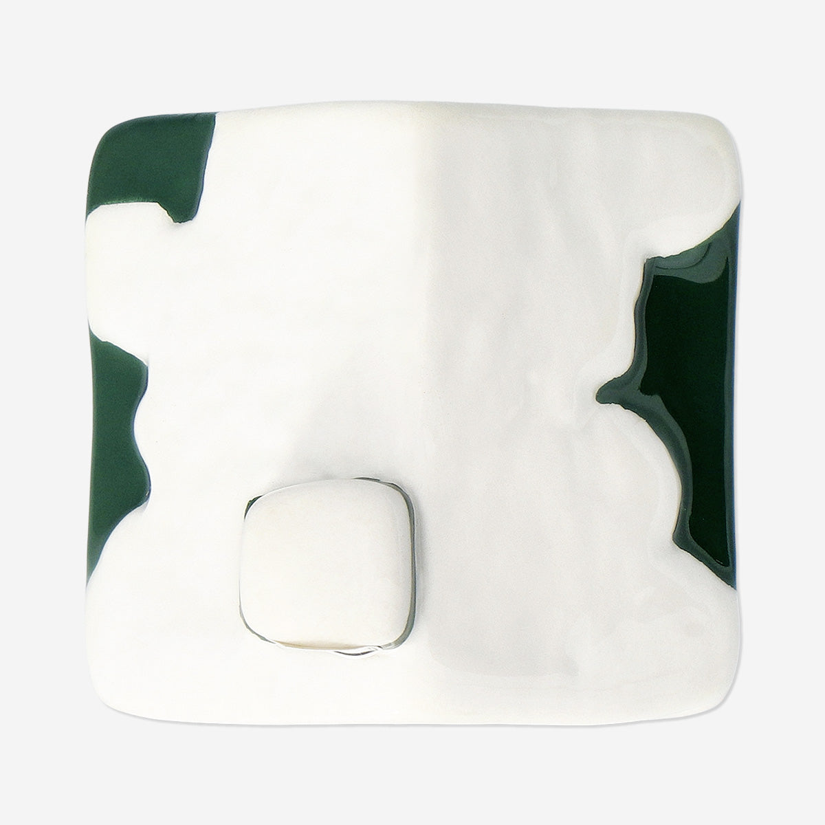 Seramik Yeşil Kurabiye Ev LED Işık