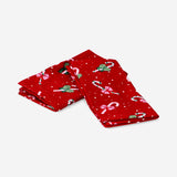 NAPKIN COTTON 2 PCS SET 40X40 CM CANDY CANE