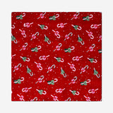 NAPKIN COTTON 2 PCS SET 40X40 CM CANDY CANE