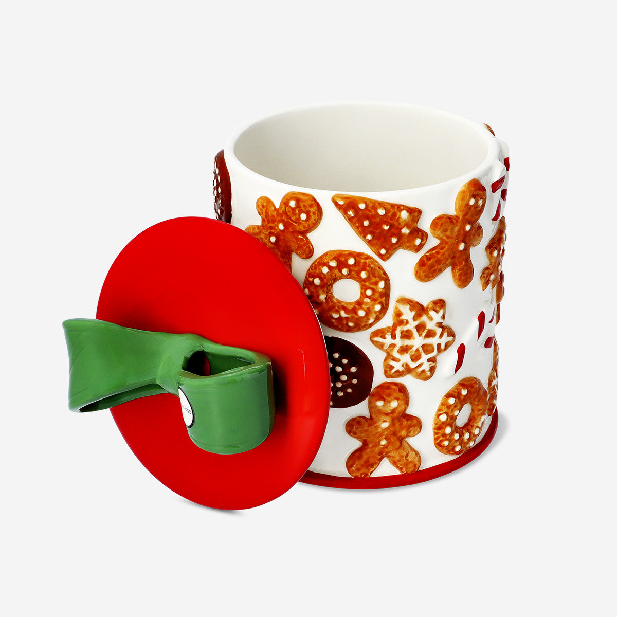 Yılbaşı Temalı Büyük Kurabiye Kavanozu