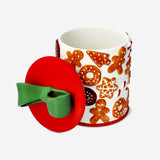 Yılbaşı Temalı Büyük Kurabiye Kavanozu