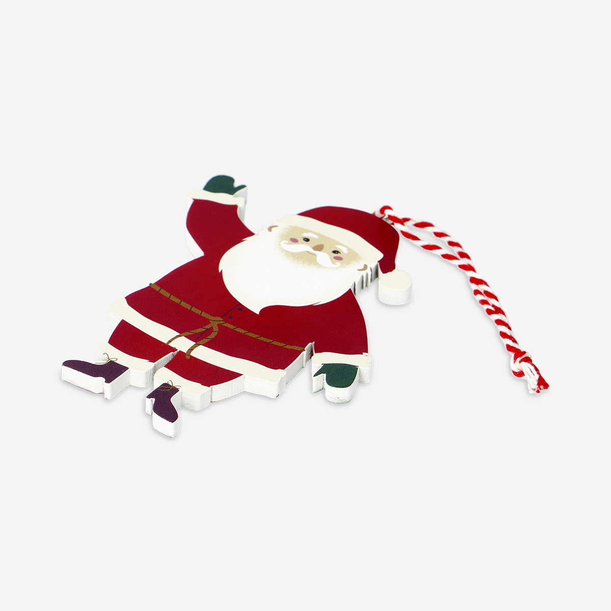 ORNAMENT SANTA WOOD