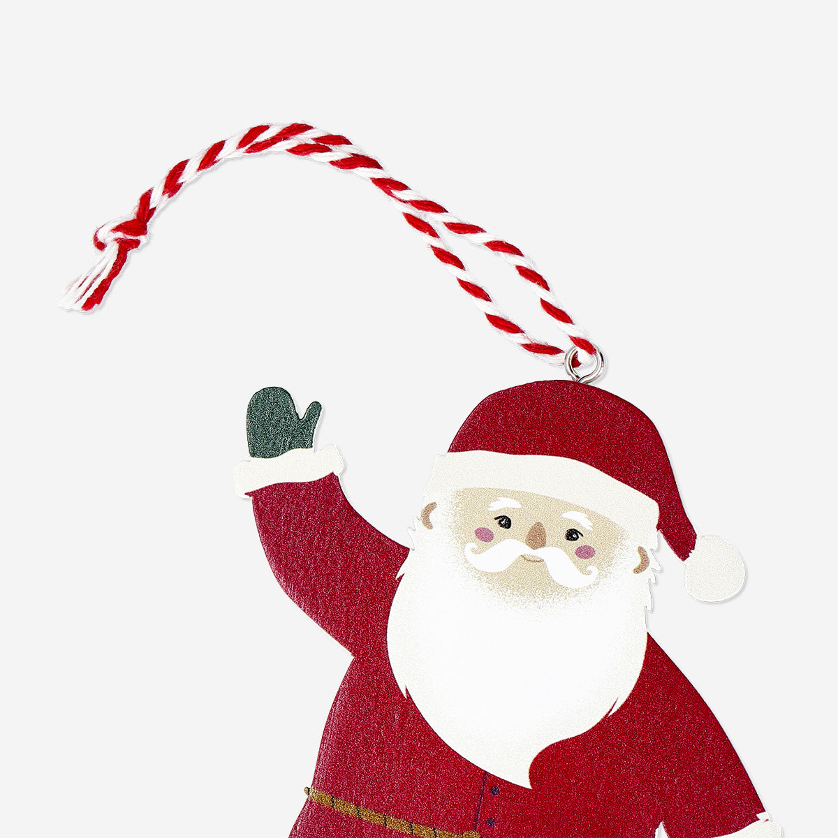 ORNAMENT SANTA WOOD