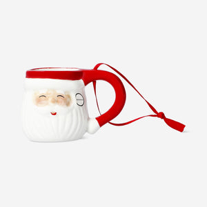 Noel Baba Kupası Şeklinde Yılbaşı Ağacı Süsü