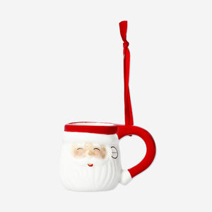 Noel Baba Kupası Şeklinde Yılbaşı Ağacı Süsü