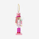 NUTCRAKER ORNAMENT WITH CANDY PINK