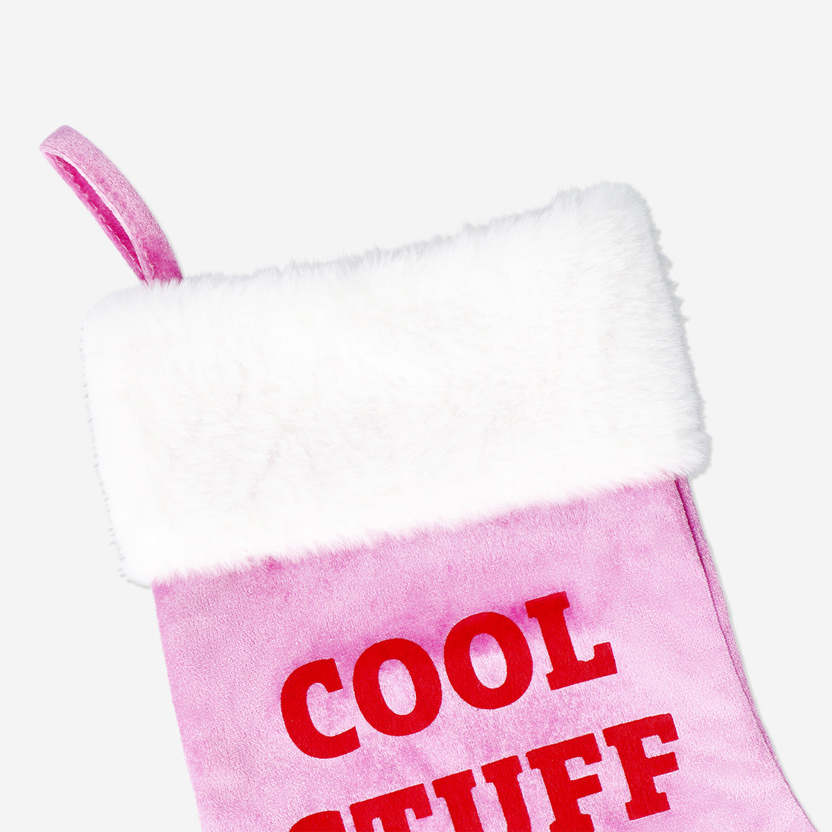 Pembe Yılbaşı Çorabı