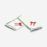NAPKIN COTTON 2 PCS SET 40X40 CM W EMBROIDERY
