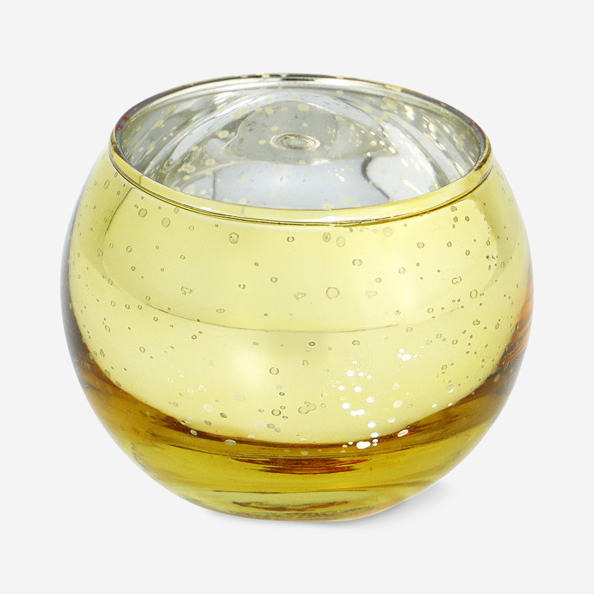 Eskitilmiş Altın Tealight Mumluk