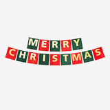 Merry Christmas Kağıt Duvar Süsü