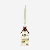 Kırmızı Ev Yılbaşı Ağacı Süsü